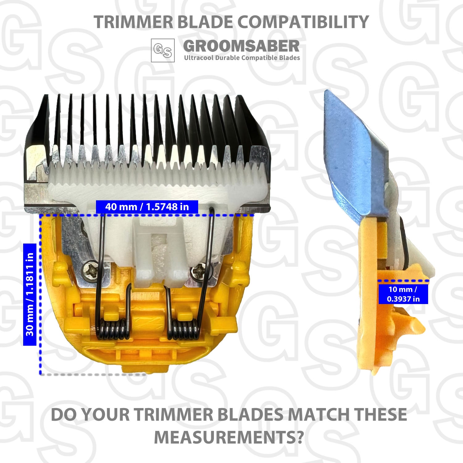 5F MaxFit PRO Dog Trimmer Blade (6.5 mm)
